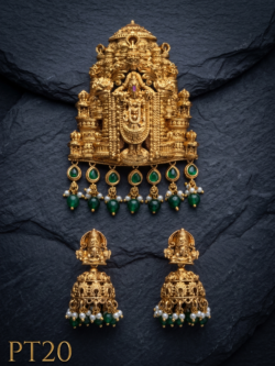 Pendant With Ear Rings-PT20