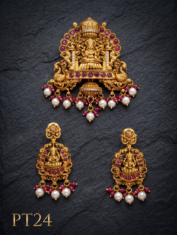 Pendant With Ear Rings-PT24