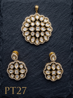 Pendant With Ear Rings-PT27