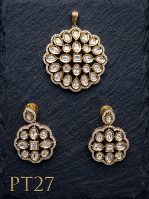 Pendant With Ear Rings-PT27