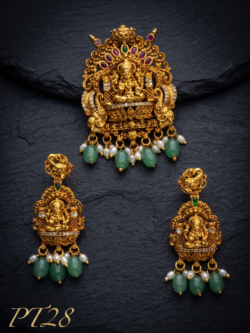 Pendant With Ear Rings-PT28