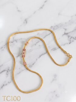 Thaali chains Micro Gold Plated 24 inches TC100