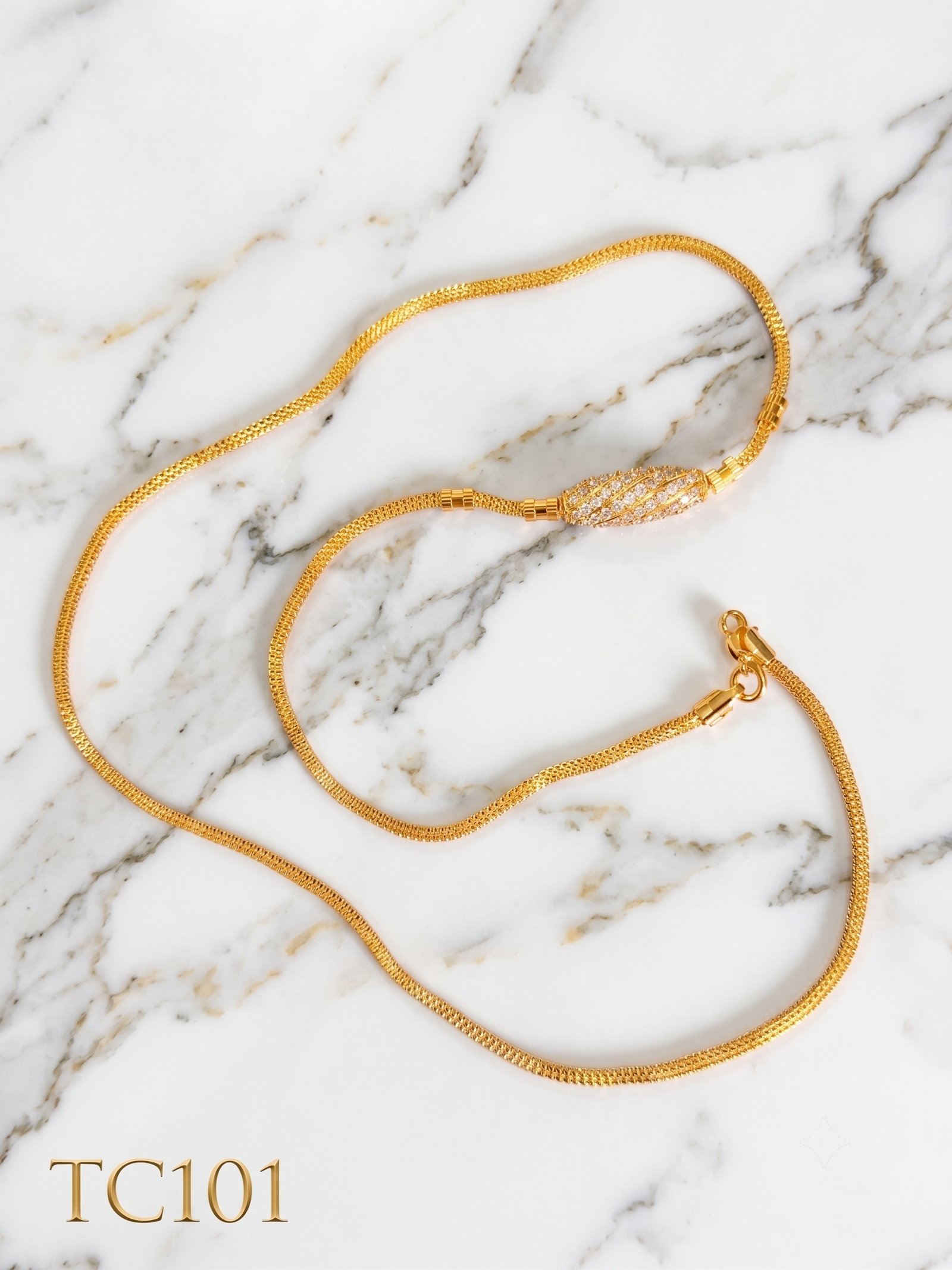 Thaali chains Micro Gold Plated 24 inches TC101