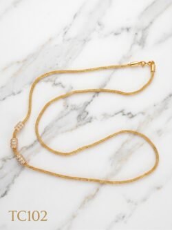 Thaali chains Micro Gold Plated 24 inches TC102