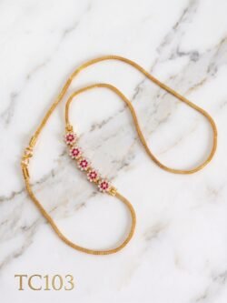 Thaali chains Micro Gold Plated 24 inches TC103
