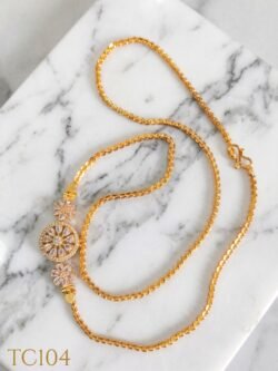 Thaali chains Micro Gold Plated 24 inches TC104