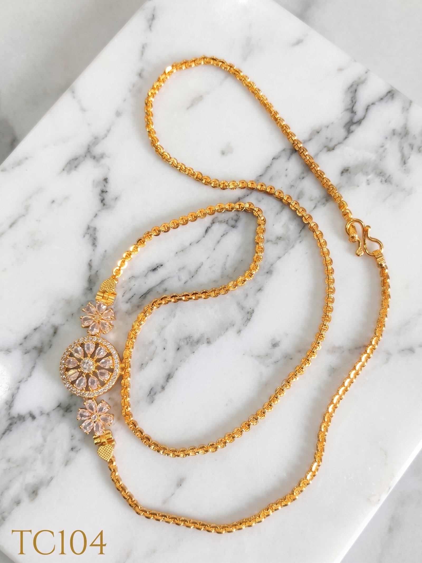 Thaali chains Micro Gold Plated 24 inches TC104