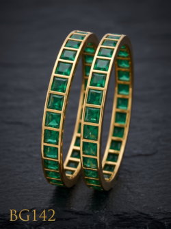 Panchaloha Bangle (Green) -BG142