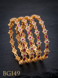 Panchaloham Set Of 4 Bangle-BG149