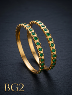Panchaloha Bangle Green-BG2