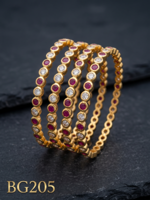 Panchaloha Bangle Set of 4 pcs-BG205
