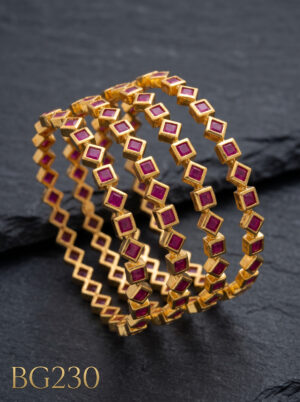 Panchaloha Bangle Set of 4 pcs-BG230