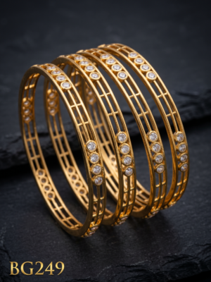 Panchaloha Bangle Set of 4 pcs-BG249