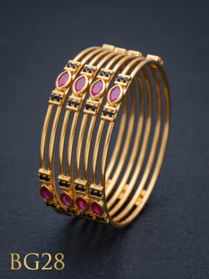 Premium Bangle Set Of 4-BG28