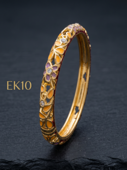 Enamel Openable Bangle-EK10