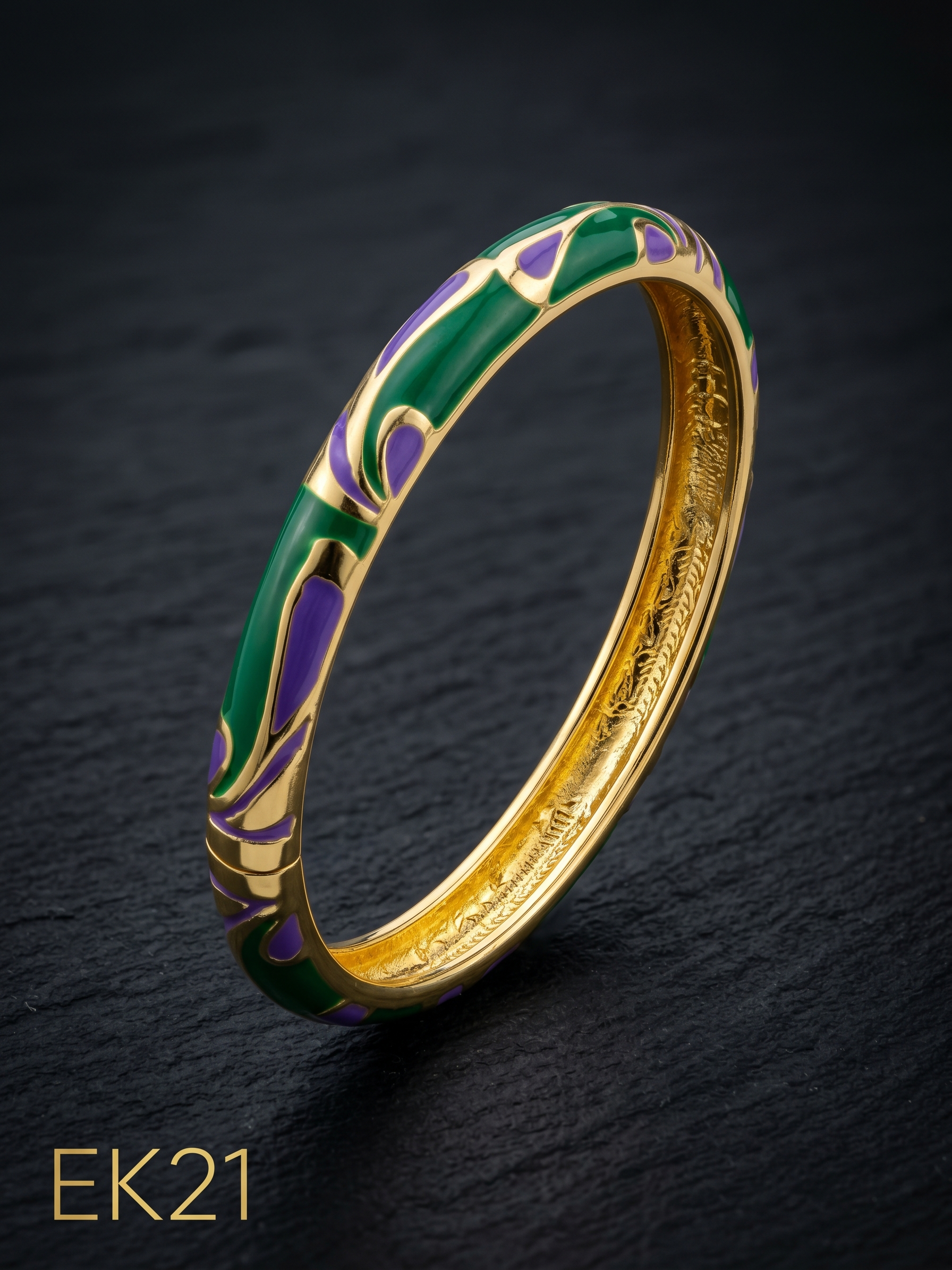 Enamel Openable Bangle-EK21