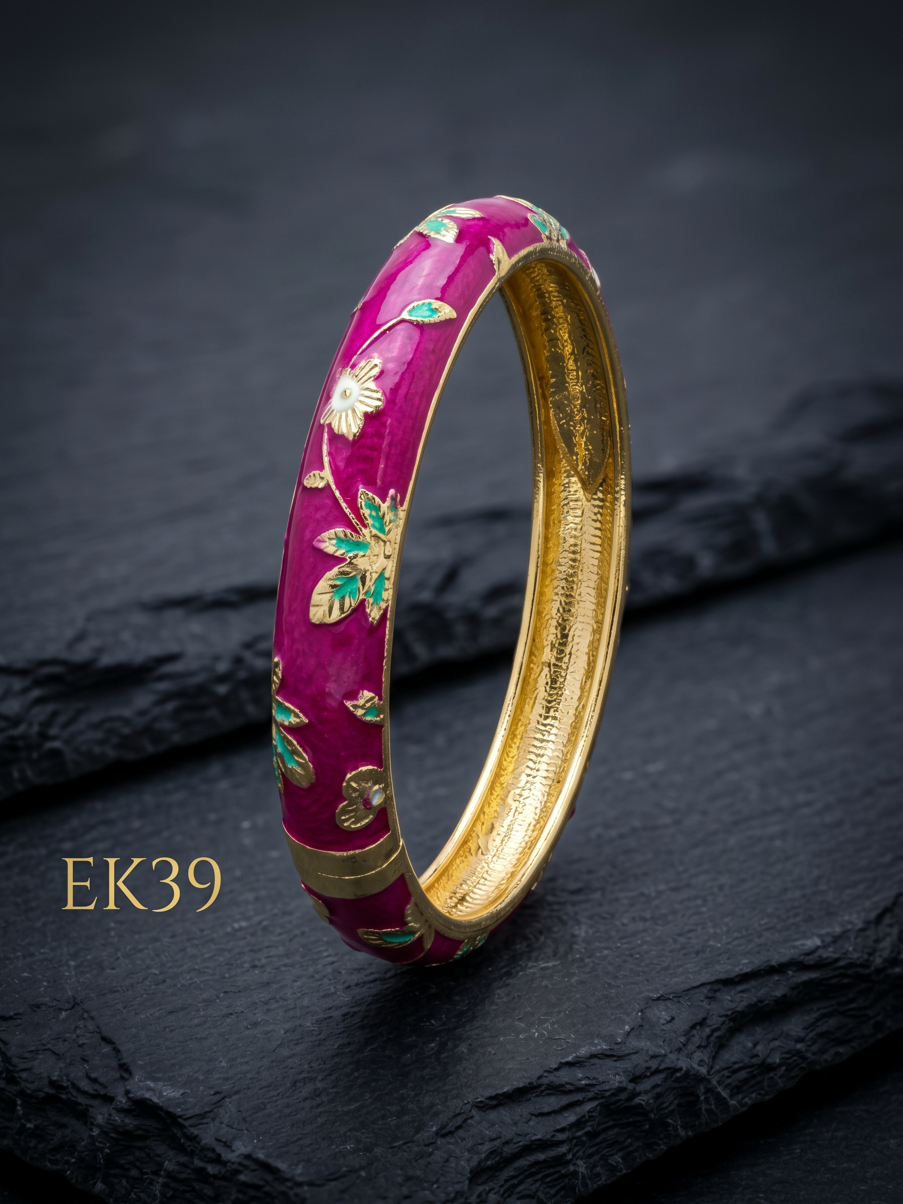 Enamel Openable Bangle-EK39